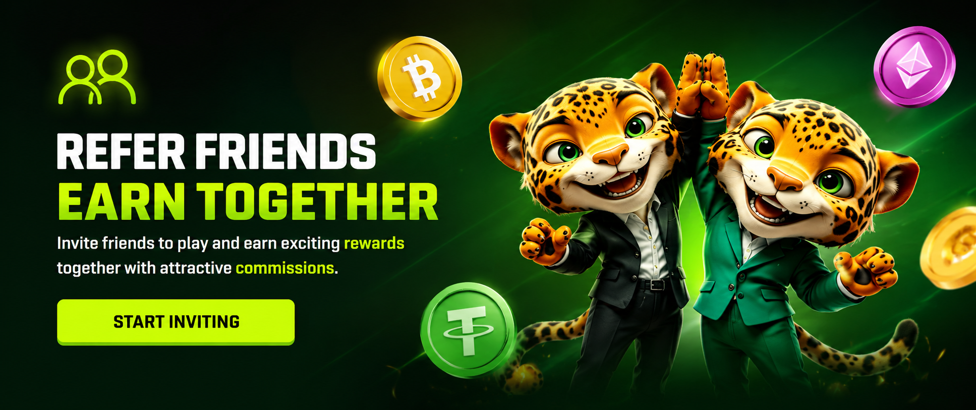 1XROLL Refer Program — refer friends, earn commissions, join the agent partnership with revenue sharing and unlimited referrals