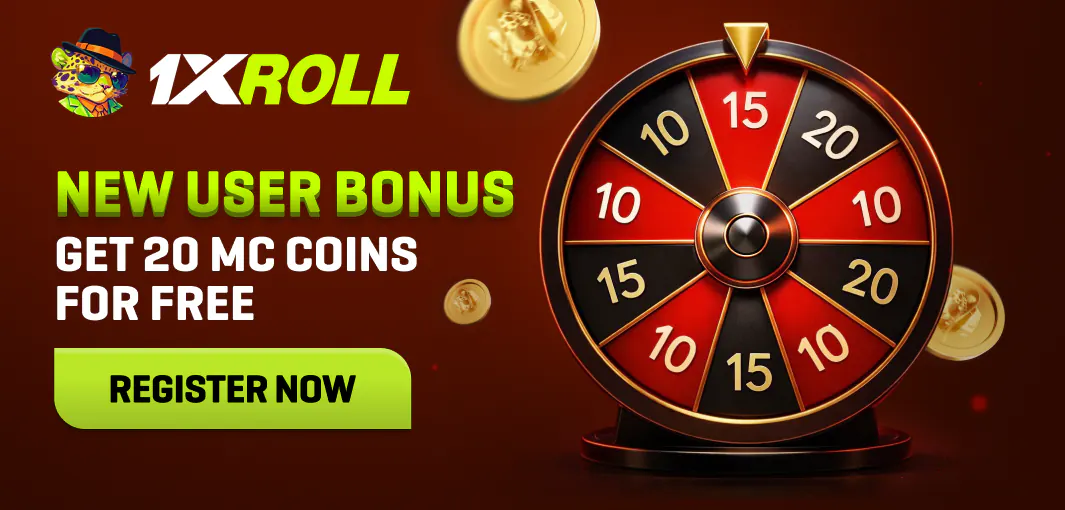 Register & Get 68U Welcome Gift on 1XROLL Malaysia